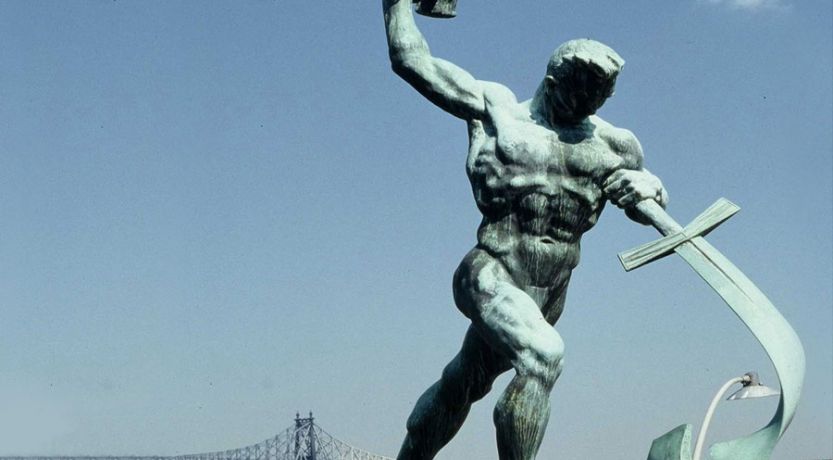 Isaiah the prophet predicted the time of peace when people will beat swords into plowshares.