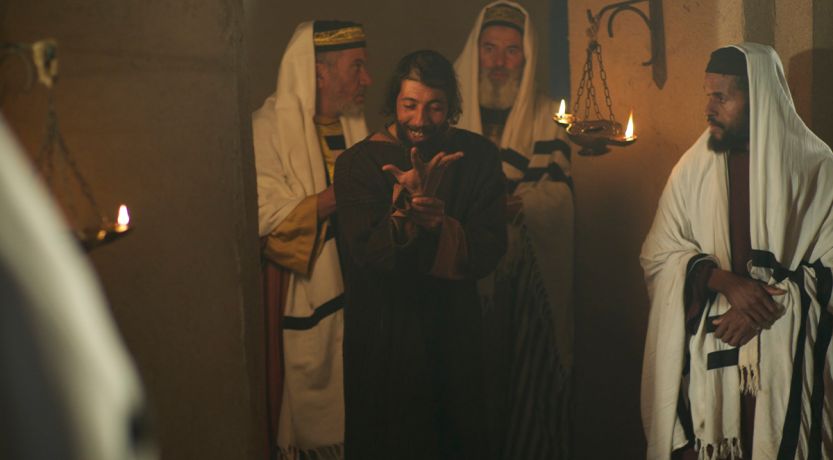 Illustration representing a first century man whose hand was healed on the Sabbath to illustrate the article 