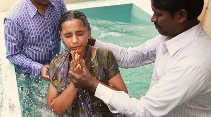 Jesus Is Lord baptism photo
