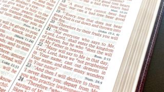 “Not Everyone Who Says to Me ‘Lord, Lord’ …”