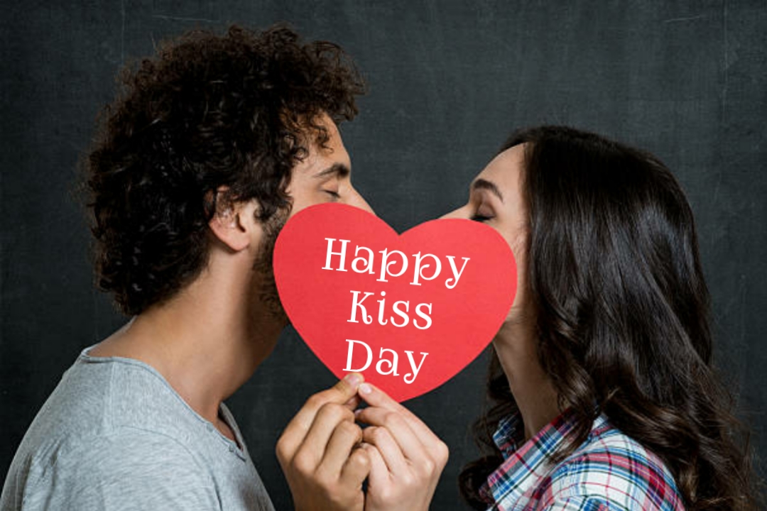 happy kiss day photo 2022