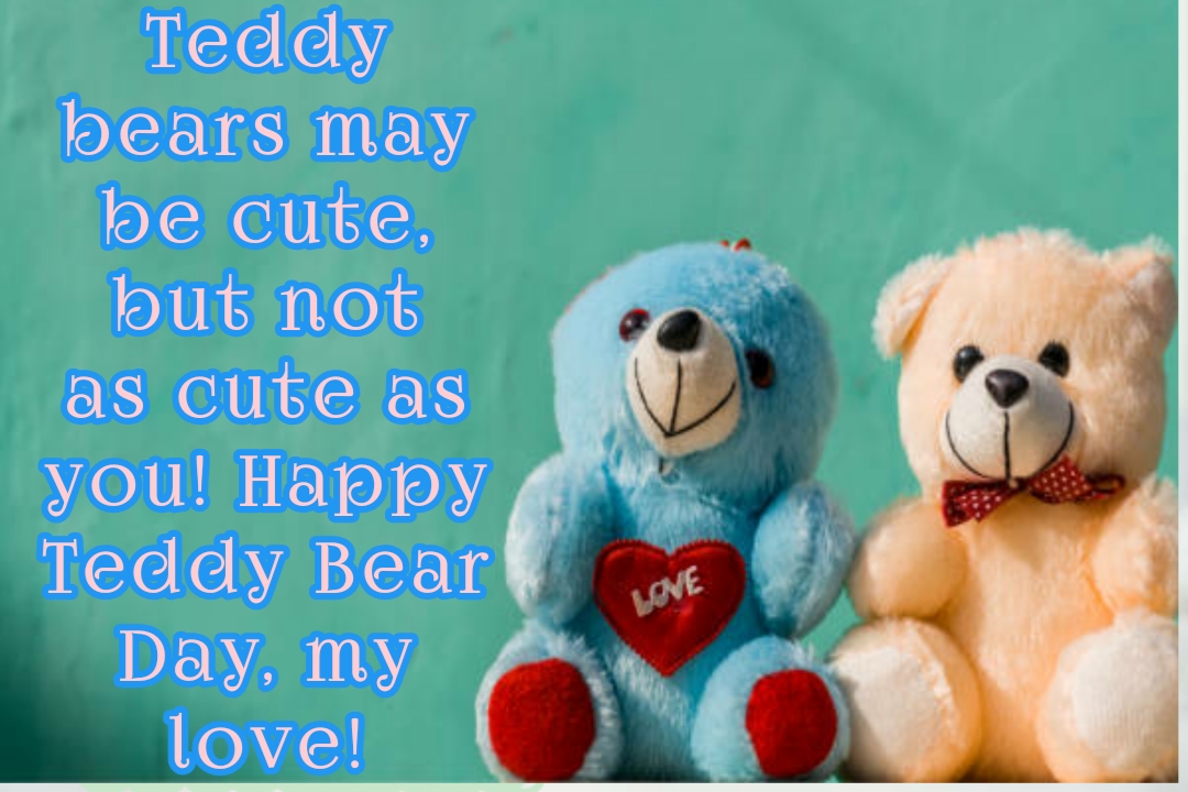 happy teddy day for love