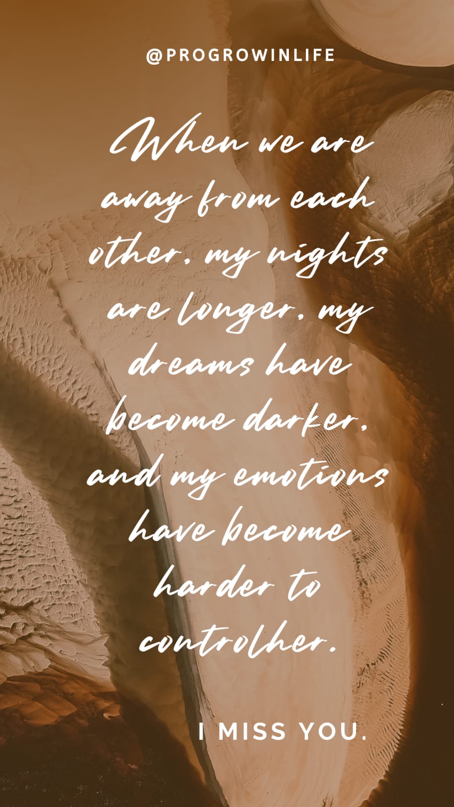 I miss you messages for my wife