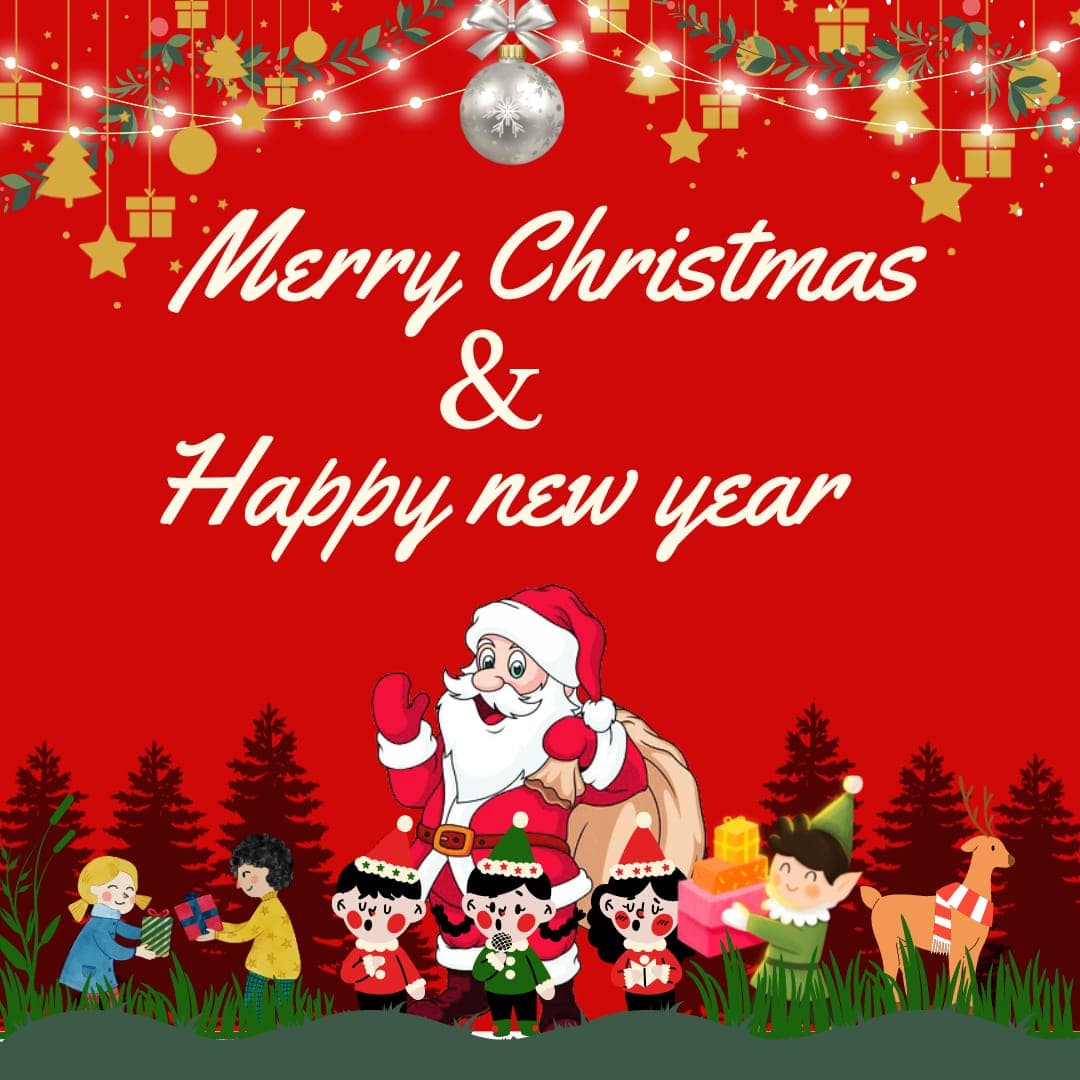 Merry Christmas and happy new year images