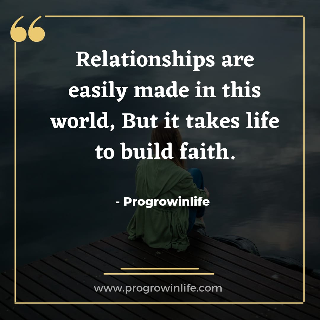 faith is important quotes