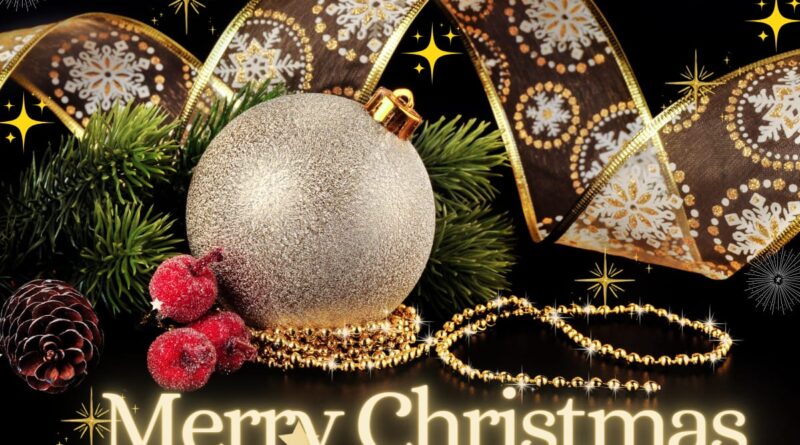 Merry Christmas greetings message