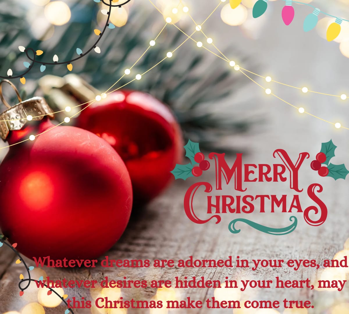 Merry Christmas greetings message for husband