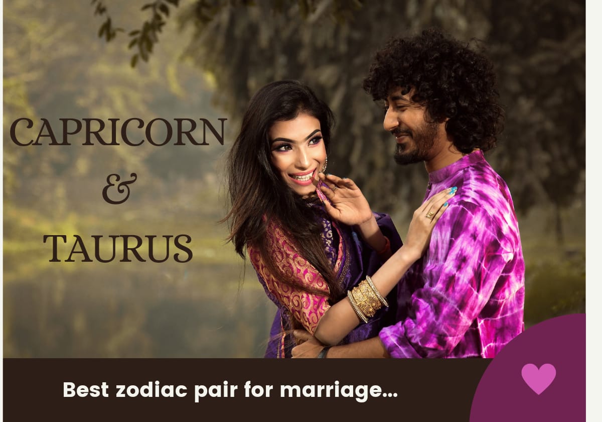 Best zodiac pairs for Capricorn