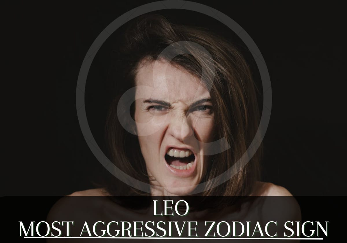 The second most aggressive zodiac signs ranked
