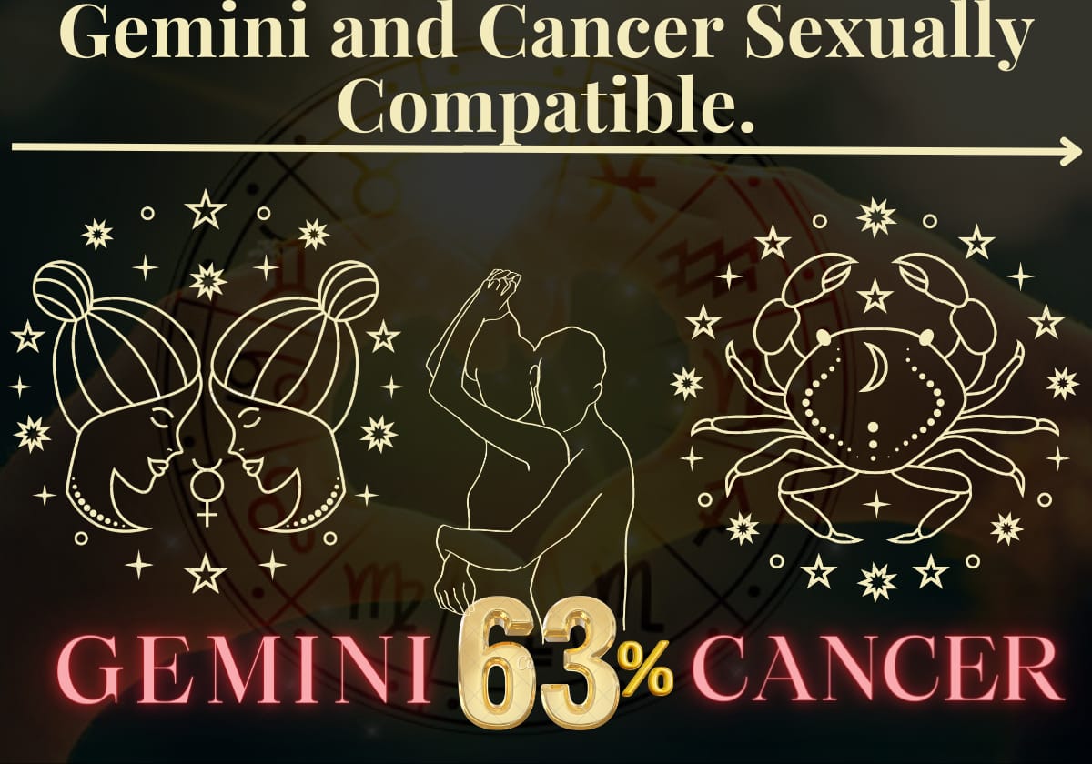 Gemini and Cancer compatibility in bed