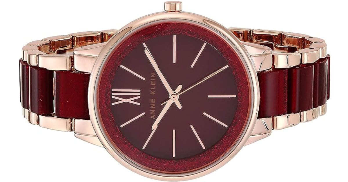 Anne Klein Women's Resin Bracelet Watch