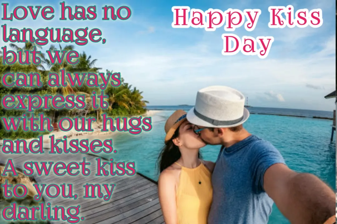 happy kiss day wishes 2022
