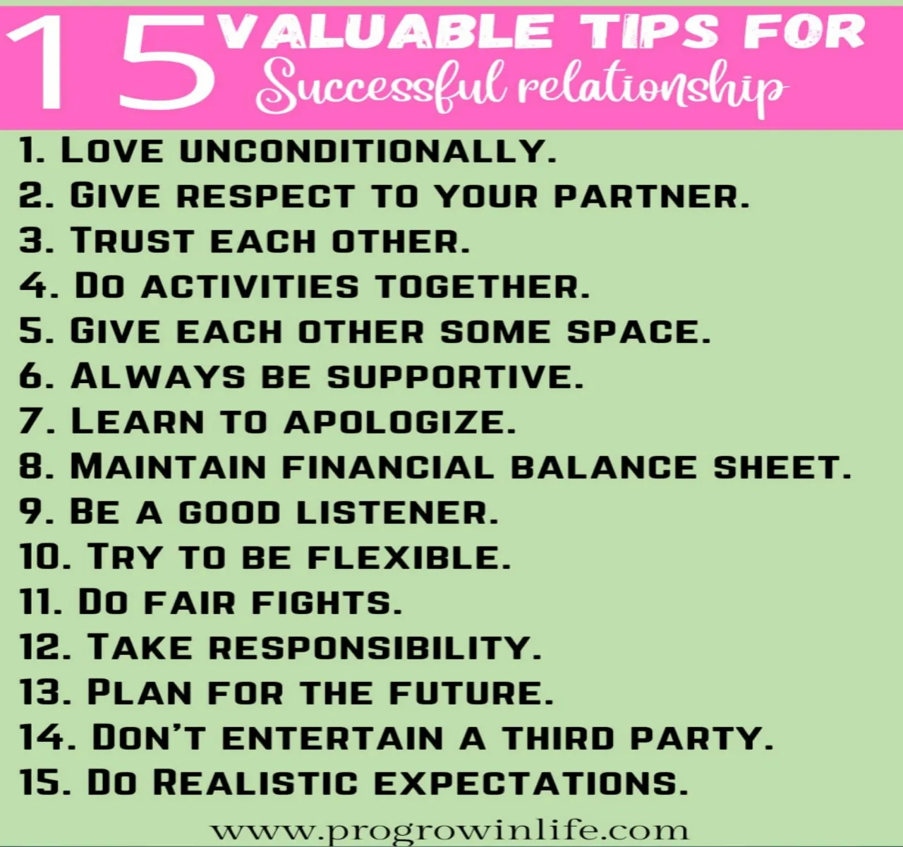 what makes a relationship successful