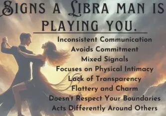 Signs a Libra man just wants to be friends