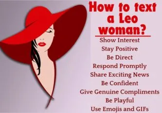 How to text a Leo woman