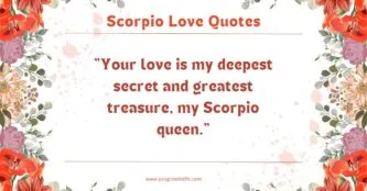 Love quotes for Scorpio woman