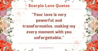 Love Quotes for Scorpio woman