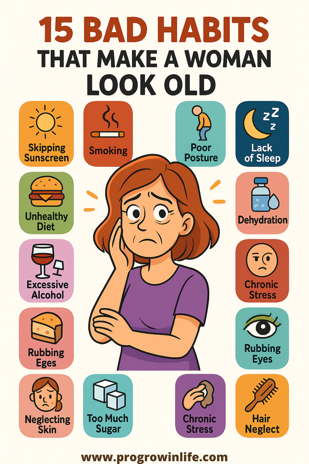 15 Bad Habits That Make You Look Old.